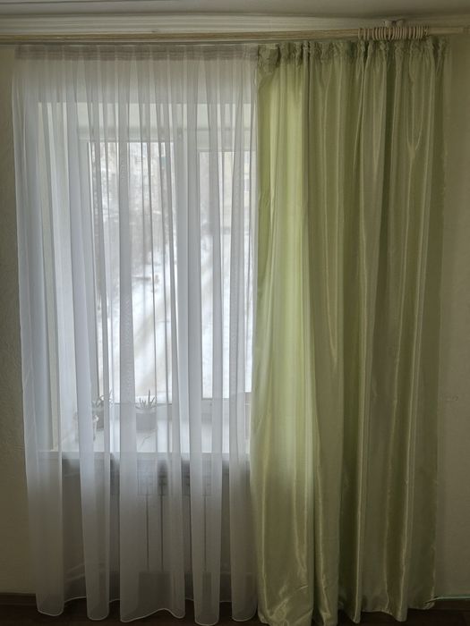 Продам шторы атласные