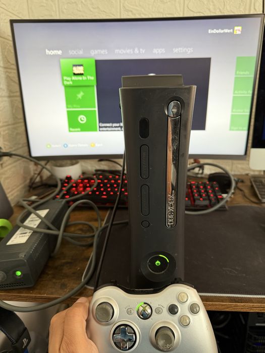 Consola xbox 360 elite 120gb