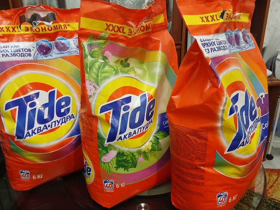 Стиральный порошок Tide Аква-пудра 6 кг