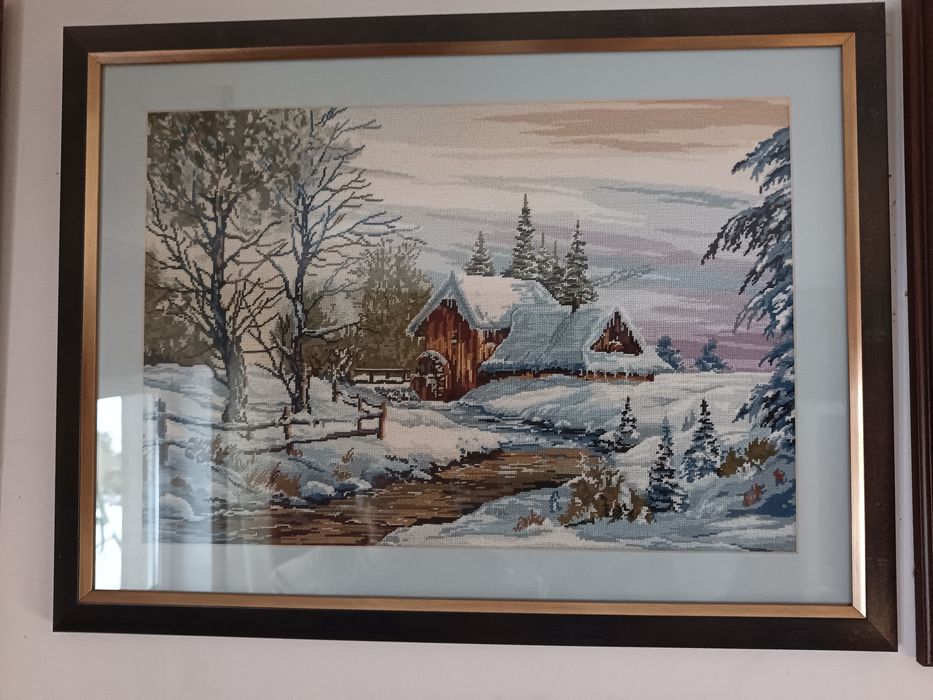 Goblen cusut de mână