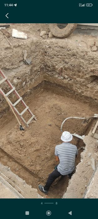 Копаем траншей, септик , туалет,бассейн, септик под ключ