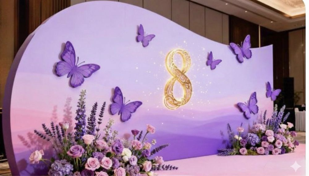 8 марта оформление