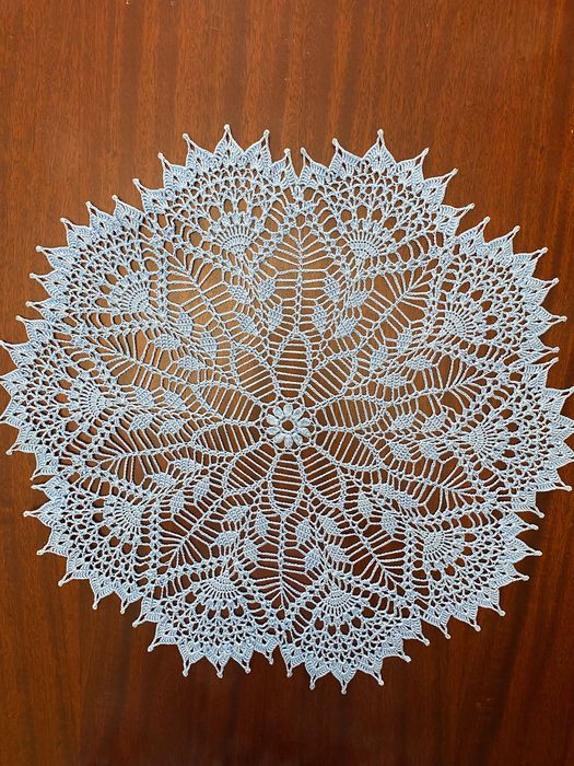 Вязаные салфетки