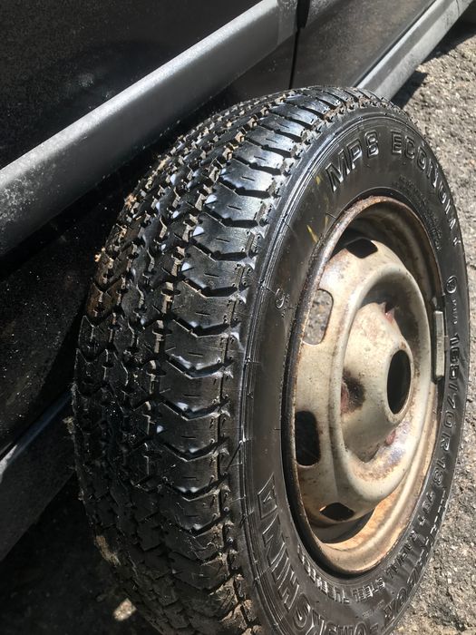 Janta 3 prezoane pe 13 cu cauciuc de iarna