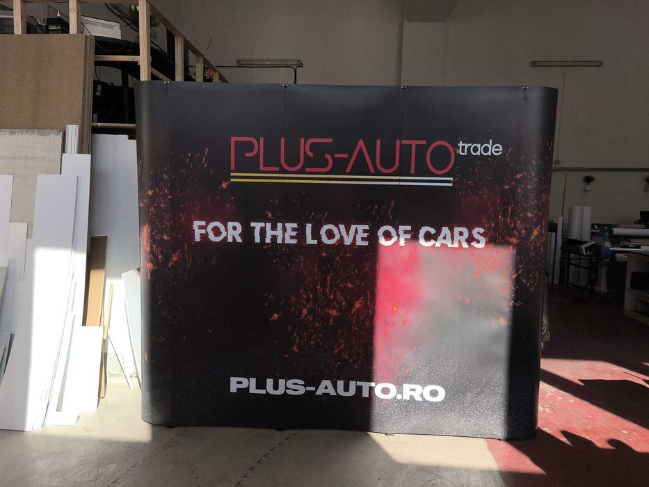 Sistem expozitional Spider Pop-up pentru evenimente