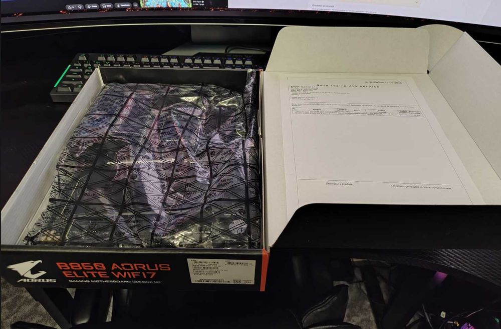 Placa de baza Gigabyte B850 AORUS DDR5 ELITE WIFI7