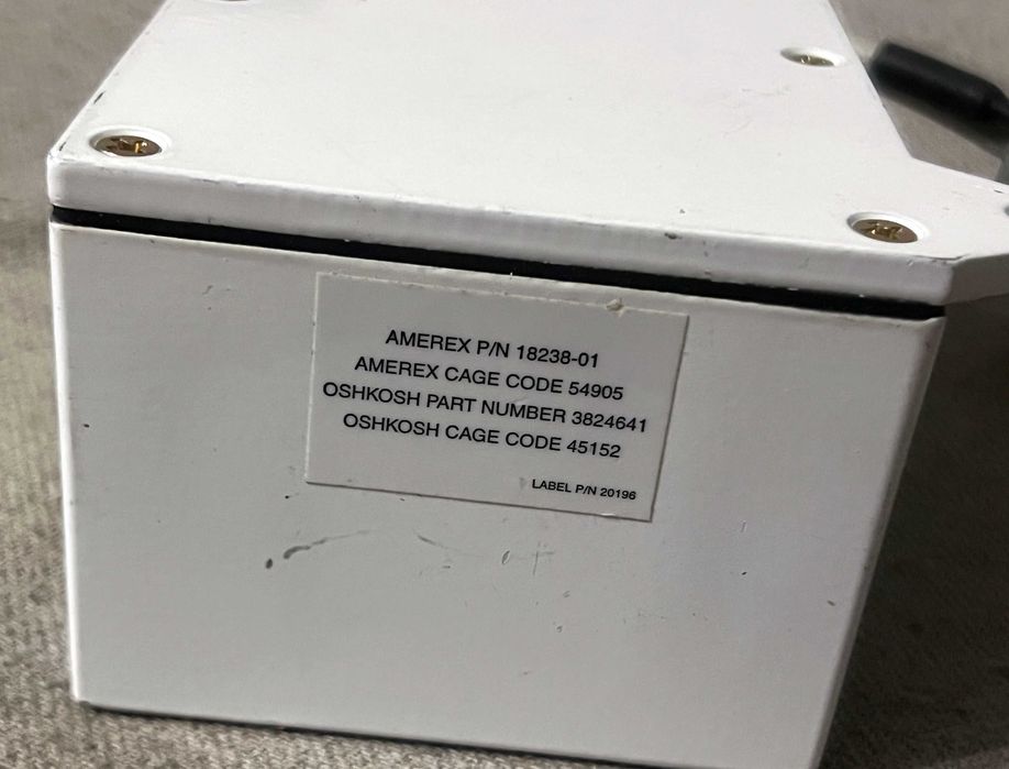 Modul control incendiu Amerex 18238-01 Oshkosh 3824641 AFES