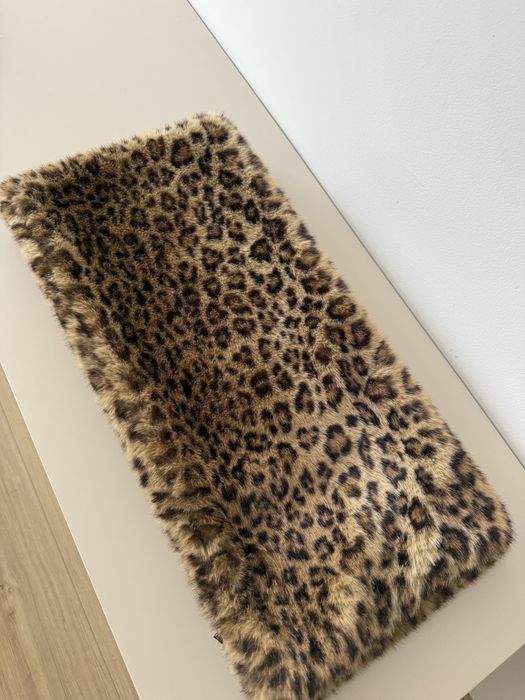 Нов леопардов зимен шал