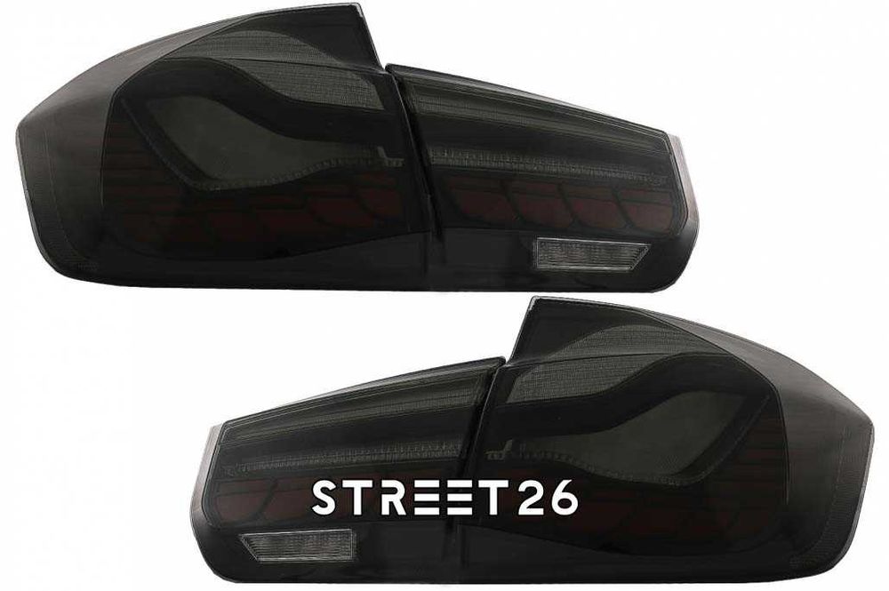 Stopuri OLED BMW Seria 3 F30 (11-19) Fumuriu M4 Design Semnal Dinamic