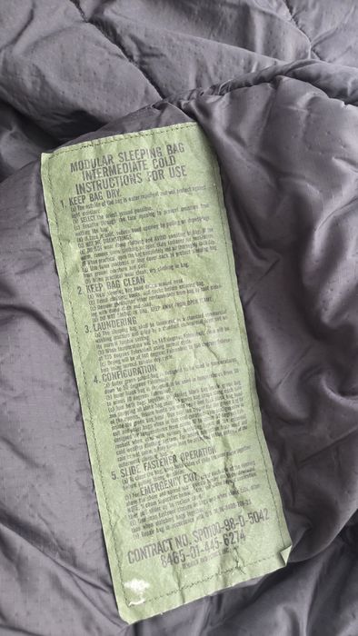Sac de dormit US Military, rezistent la -10°