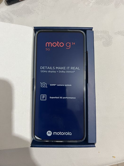 Moto g34 чисто нов !