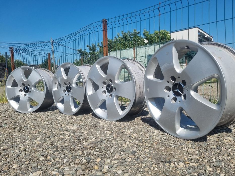 Jante R17 Aliaj 5x112 oem 8J ET 43 Mercedes-Benz S-class w221 Montaj inclus București