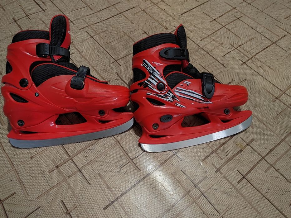 Коньки почти новые