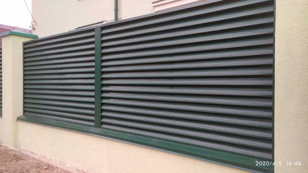 Надежные - заборы жалюзи