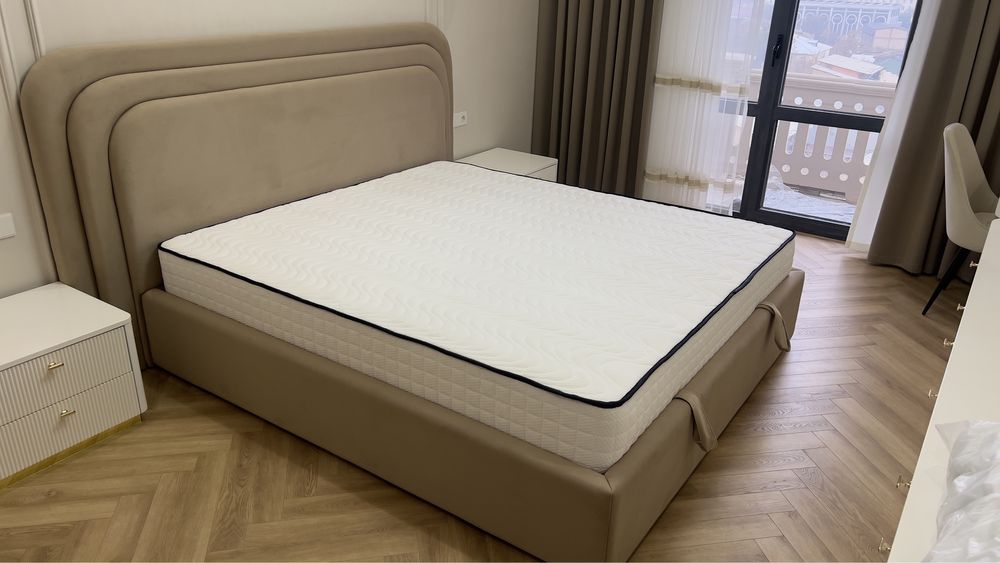 Кровать/Krovat мягкая с механизим