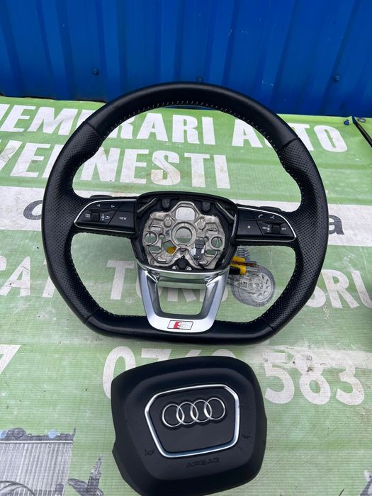 Volan din piele cu padele complet cu airbag Audi Q3 2020