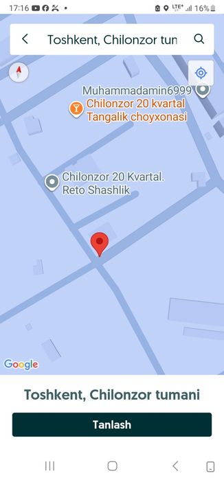 2X xonani kv 4 iyuldan  ijaraga faqat oilaga beriladi. Maklersiz.