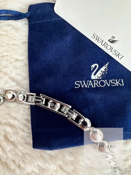 Lantisor/Colier Swarovski Model Angelic Una Silver