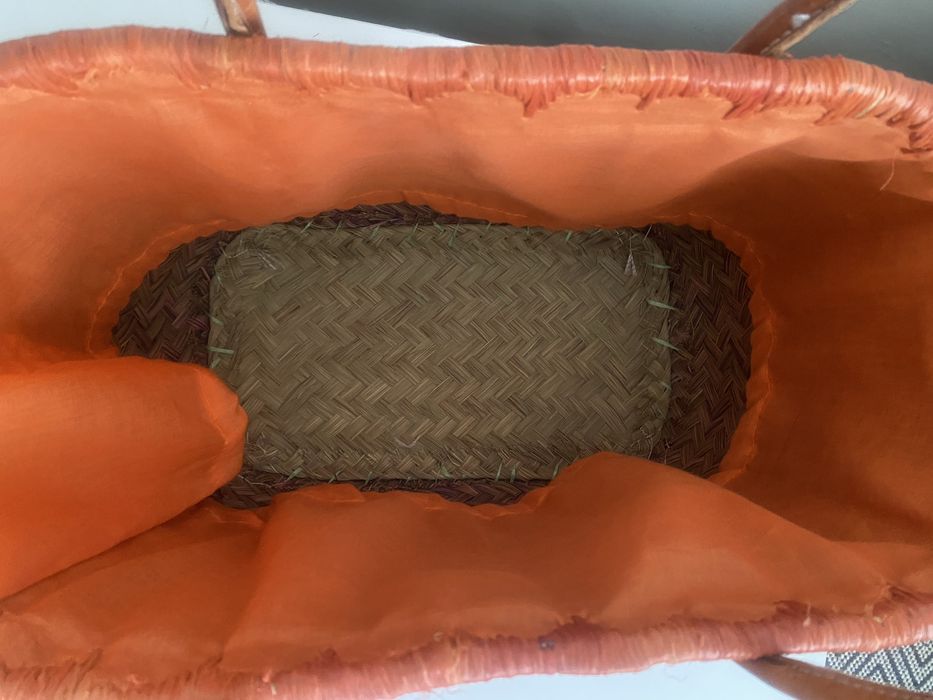 Соломенная сумка в идеальном состоянии