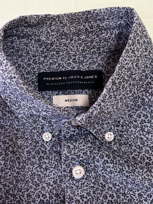 Мъжка памучна риза Premium by Jack & Jones-Размер M
