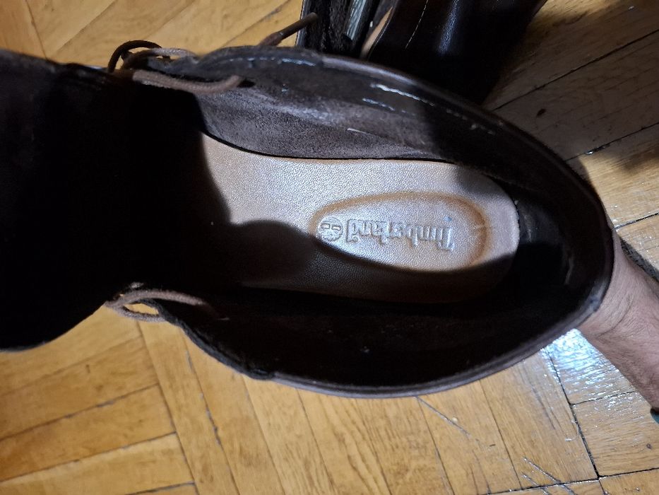Мъжки кожени обувки Timberland 43