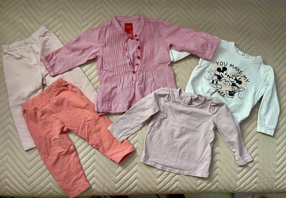 Дрехи за момиче размер 80 см