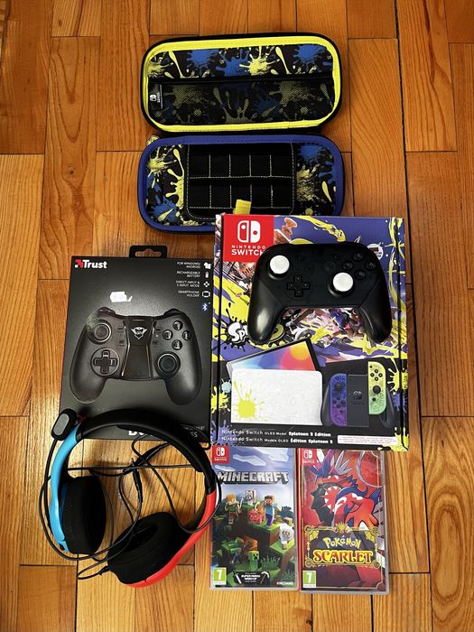 Nintendo Switch Oled 1 7’ display 64GB