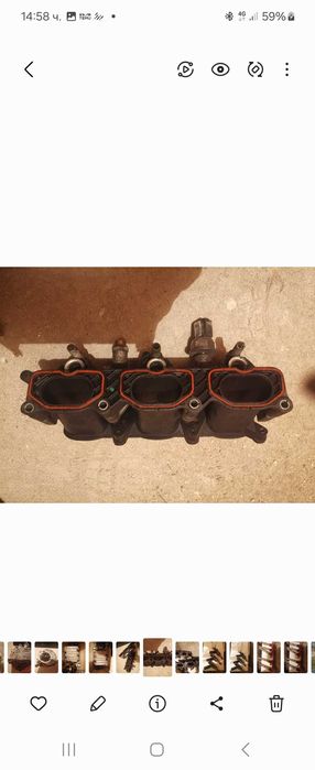 Всмукателен колектор ,горивна помпа,компр. за климатикAudi A5  3.2 FSI