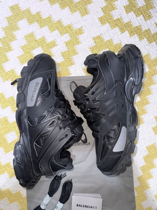 Balenciaga Track – малко носени, изцяло черни, №45