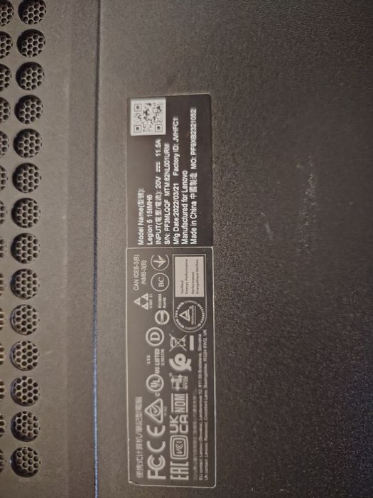 Vând laptop pentru piese Lenovo Legion 5