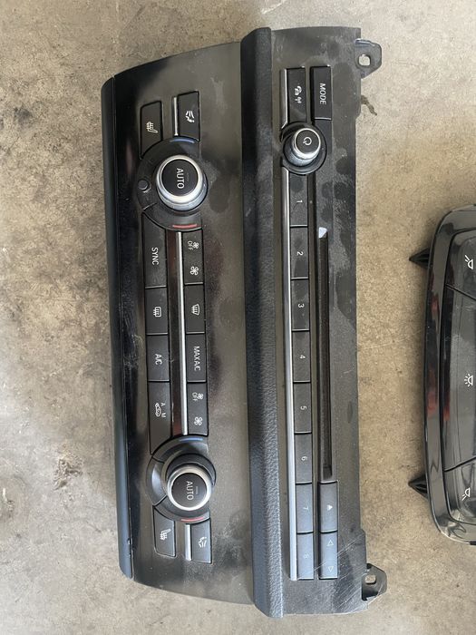 Comanda dublu climatronic BMw f10 f11 incalzire in scaune auto