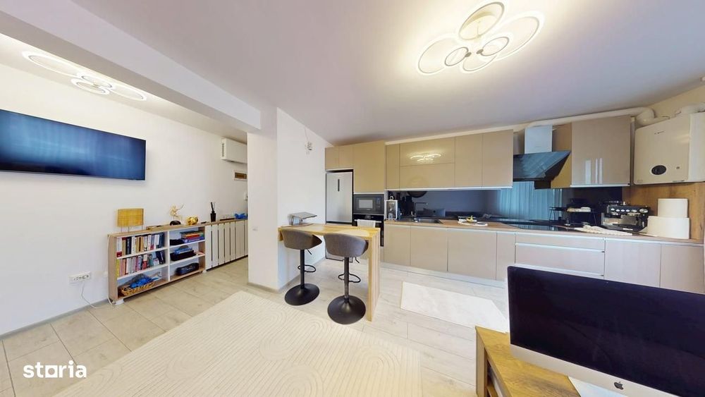 Apartament cu 2 camere, incalz. pardoseala, pod propriu, 2 parcări — fotografia 1