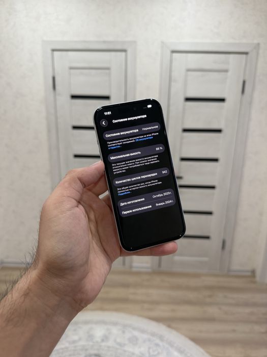 IPhone 15 Айфон 15 89 % АКБ ВСЕ РАБОТАЕТ АСТАНА