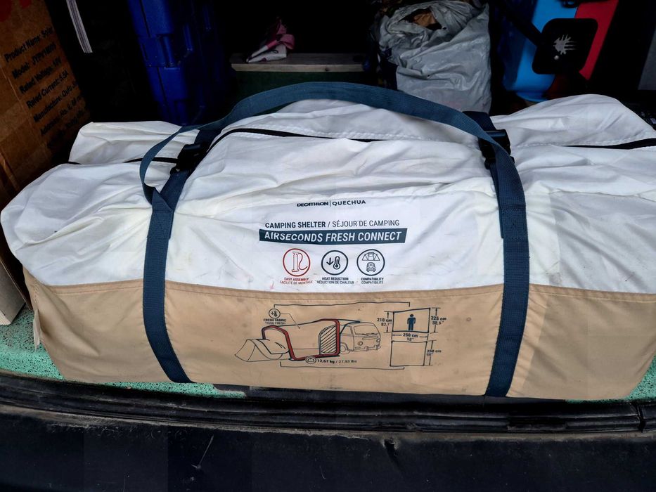 Шатра надуваема/vorzelt/декатлон