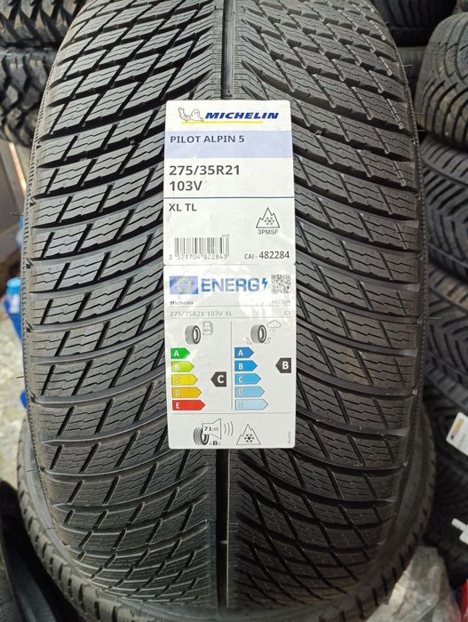 275/35/21  103V MICHeLIN PILOT ALPIN 5  премиум зимен модел внос 2026г