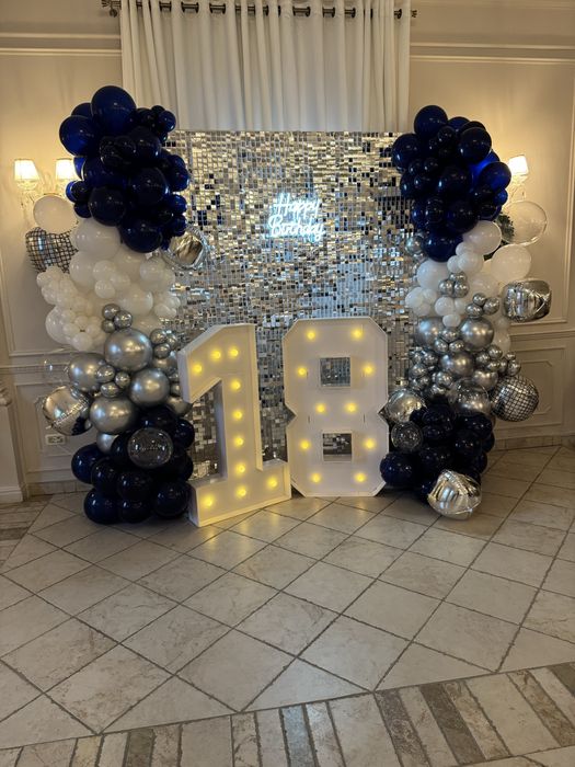 Decor nunta /botez/arcada baloane /arcada flori