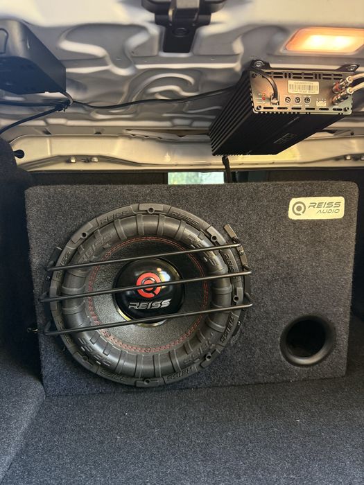 Subwoofer / tun de bass Reiss 1000w RMS + amplificator monobloc 2000W rms