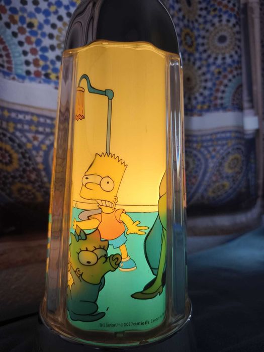 колекционерска 3D лампа The Simpsons (2002 г.) – оригинална!