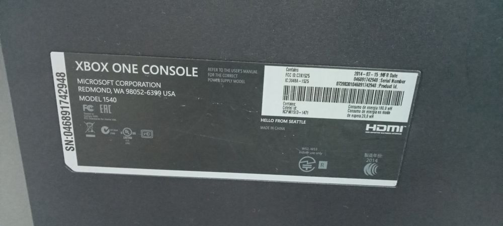 Xbox one не рабочая