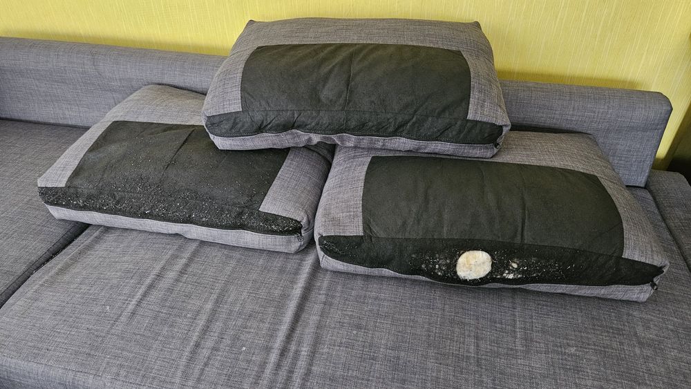 Диван канапе с лежанка и място за багаж Friheten от Икеа