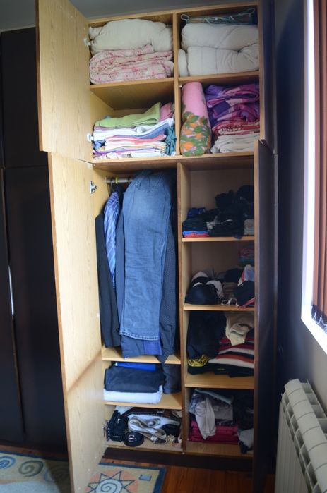 Гардероб с надстройка