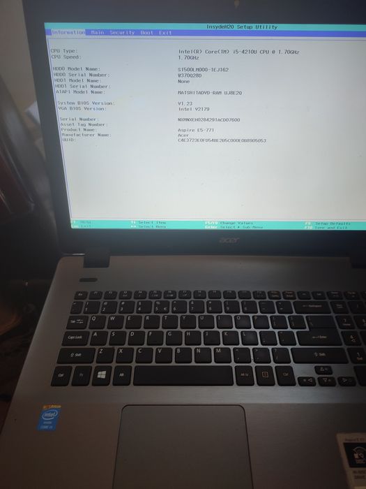 Placa de baza laptop Acer Aspire E5-771 E5-731 - i5-4210u