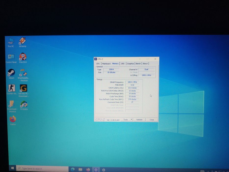 Lenovo v110 20GB RAM