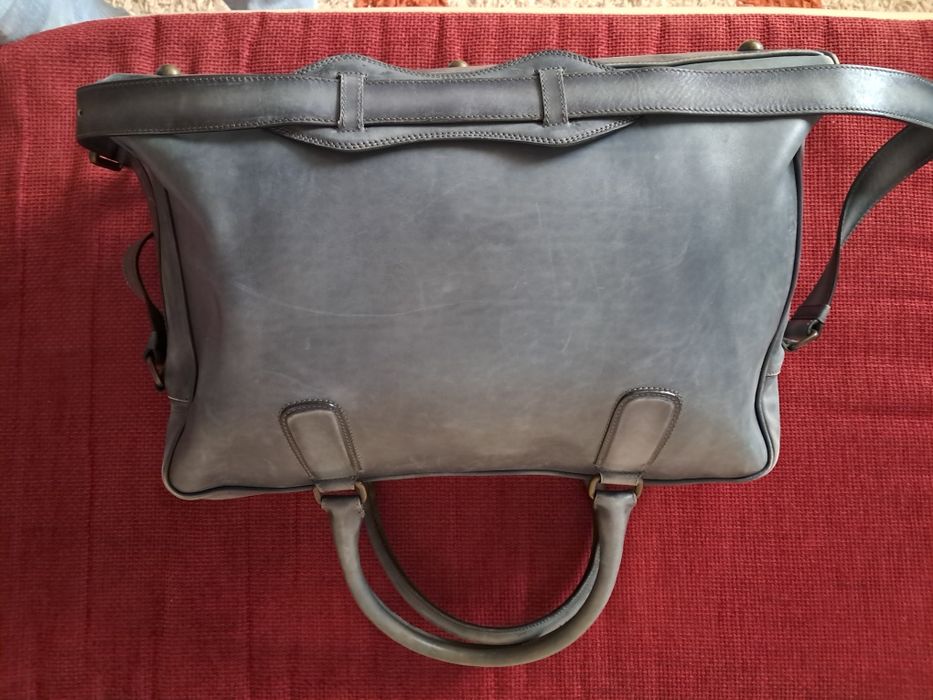 Vand geanta,Firma WHY Denis,din piele naturala pt Leptop