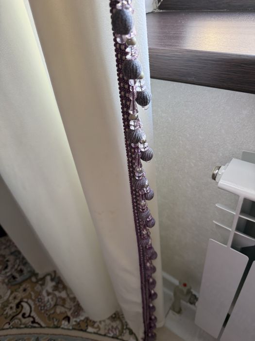 Комбинированные двухцветные шторы