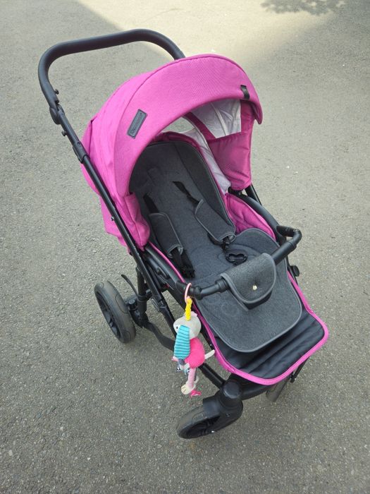 Vând cărucior 3-în-1 Krausman – landou + sport + scoică auto