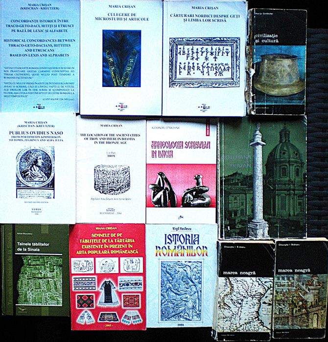 Cărți rare de ISTORIE veche a popoului român