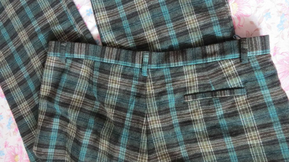 Панталон, дамски, вълнен с подплата