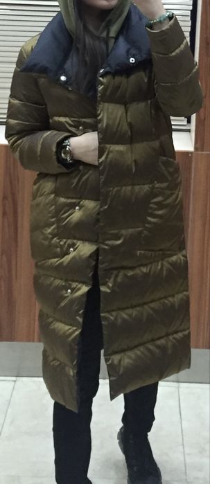 Куртки длинные теплые