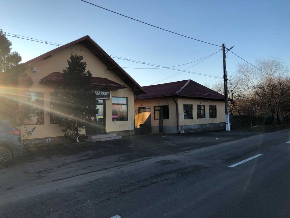Proprietate mixtă -multifunctionala (casa + 2 spatii comerciale, teren 1780mp)